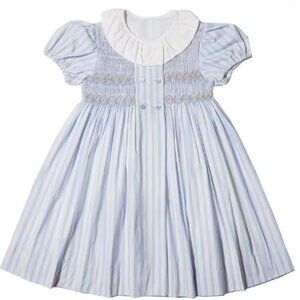 Girls Handmade Smocked Dress